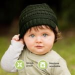 3-Pack Baby Beanies for Boys, Girls - Stretchy Knit Baby Hats, Cute Newborn & Toddler Winter Hat, Soft & Warm Infant Beanie 6-36 Months (Urban, M) - Image 7