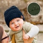 3-Pack Baby Beanies for Boys, Girls - Stretchy Knit Baby Hats, Cute Newborn & Toddler Winter Hat, Soft & Warm Infant Beanie 6-36 Months (Urban, M) - Image 8