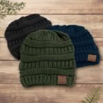 3-Pack Baby Beanies for Boys, Girls - Stretchy Knit Baby Hats, Cute Newborn & Toddler Winter Hat, Soft & Warm Infant Beanie 6-36 Months (Urban, M) - Image 10