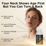 Firming Neck Cream for tightening and firming,Retinol,Collagen & Hyaluronic Acid Cream-Anti-Aging Face Moisturizer for Face,Wrinkle Smoother for Women & Men, 1.76 Fl Oz - Image 6