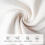 Konssy 6 Pack Baby Newborn Hats Set Knot Beanie Hats Soft for Infant Baby Girls Boys Caps 0-6 Months - Image 6