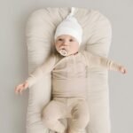 Konssy 6 Pack Baby Newborn Hats Set Knot Beanie Hats Soft for Infant Baby Girls Boys Caps 0-6 Months - Image 9