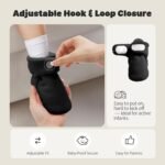 Baby Fleece Booties Newborn Unisex Booties Non-Slip Newborn Infant First Walkers Warm Shoes House Slippers for Baby Boys & Baby Girls Toddlers - Image 5