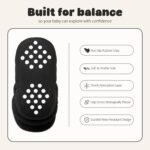 Baby Fleece Booties Newborn Unisex Booties Non-Slip Newborn Infant First Walkers Warm Shoes House Slippers for Baby Boys & Baby Girls Toddlers - Image 6