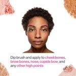 wet n wild MegaGlo Highlighting Powder, Highlighter Makeup, Shimmer Glow, Pink Rose Gold Blossom Glow - Image 10