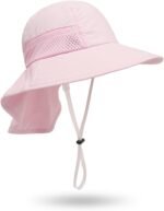 Baby Sun Protection Hat for Infant Toddlers Boys Girls UPF 50+ Sunhat for Outdoor Beach Swim - Image 4