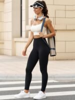 Laite Hebe Leggings for Women - High Waisted Full Length Buttery Soft Yoga Pants for Workout Athletic Daily - Image 5
