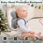 Baby Head Protector Backpack for Falling Crawling and Walking Toddler Essentials Harness Infant Koala Toys Helmets Baby Christmas Gifts Essentials Must Have Stuff Items for 0.5-2 Years - Image 6