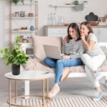 16 inch Artificial Plants Indoor Realistic Touching Evergreen Leaf Fake Plant with Creamic Black Pot for Home Office Living Room Bathroom Office Table Bookshelf Decor - Image 5