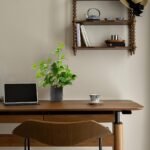 16 inch Artificial Plants Indoor Realistic Touching Evergreen Leaf Fake Plant with Creamic Black Pot for Home Office Living Room Bathroom Office Table Bookshelf Decor - Image 8