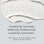 Senté Firming Neck Cream for Crepey Skin & Vertical Lines | Lifts, Firms & Smooths Neck & Décolleté | HSA, Caffeine, Vitamin C | 1.7 Fl Oz - Image 9