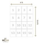 Premium Soft Foam Baby Play Mat 5.5 x 3.9 ft, Easy to Clean, 0.5” Thick – Modern Terrazzo Design for Playrooms and Home Décor - Image 7