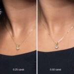 Amazon Essentials IGI Certified Solitaire Lab Grown Diamond Pendant Necklace in 14k Gold 16 Chain with 2 Extender - Image 6