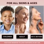 ABERA Collagen Neck Cream for Anti-Wrinkle & Acanthosis Nigricans with Niacinamide, Even Tone Moisturizer, UV Protection, Built-in Massage Roller (1.76 Fl Oz) - Image 6