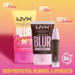NYX PROFESSIONAL MAKEUP Blurscreen SPF 30 Primer, 3-in-1 Blurring Makeup Primer with Sunscreen, Vegan Formula with No White Cast or Greasy Feeling - Image 9