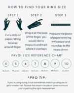 PAVOI 14K Gold Plated Interlocked Stackable Rings for Women - Statement Mixed Metals Multi Ring Stack - Cubic Zirconia Two-Toned Connected Bands Stacking Jewelry - Image 6