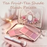 3 Color Matte Pink Blush Palette with Brush, Long Lasting Cheek Makeup, Light and Smooth Blush Powder for Face Beauty - Image 3