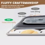 Baby Play Mat for Floor, 50x50 Inch Playmat for Playpen, Thicken Soft Padding Sponge Playmats for Babies and Toddlers Infants, Foldable and Machine Washable Crawling Mat - Image 6