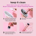 Real Techniques Cherry On Top It’s All Blush Brush, Dual-Ended & Multipurpose Makeup Brush for, Powder, Liquid & Cream Blush, Synthetic Bristles, Vegan & Cruelty-Free Face Brush, 1 Count - Image 10