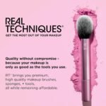 Real Techniques Cherry On Top It’s All Blush Brush, Dual-Ended & Multipurpose Makeup Brush for, Powder, Liquid & Cream Blush, Synthetic Bristles, Vegan & Cruelty-Free Face Brush, 1 Count - Image 11