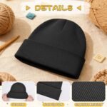 ZOORON Toddler Beanie Baby Kids Beanies Warm Winter Hat Knit Skull Cap for Boys & Girls Soft Children Infant Hat - Image 6