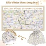 Kids Toddlers Winter Beanie Hats Gloves Neck Scarf Warm Knit Set Gifts for 0 6 12 Months 1 2 3 4-8 Year Old Baby Boys Girls - Image 5