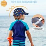 2PCS Toddler Baseball Hat for Kids Baseball Cap for Infant Adjustable Canvas Cap Baby Sun Hat for Boys and Girls - Image 4