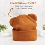 Baby Winter Beanie Hat,Kids Cute Bear Ears Soft Knit Beanie for Infant Boys Girl Warm Winter Hat Caps - Image 4