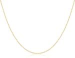 BERISO 14K Gold/Silver Plated Choker Necklace for Women Shining Dots Station Gold Chain Necklace Beads Sparkle Chain Necklace Link Chain Exquisite Jewelry for women - Image 2