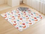 Baby Play Mat for Floor, 50x50 Inch Playmat for Playpen, Thicken Soft Padding Sponge Playmats for Babies and Toddlers Infants, Foldable and Machine Washable Crawling Mat - Image 2