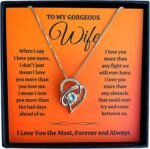 Birthday Gifts for Wife from Husband | Soulmate Necklace with Heartfelt Message Card & Gift Box | Anniversary, Birthday, Christmas or Valentine’s Day Gift for Girlfriend, Fiancée, or Future Wife - Image 2