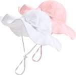 FURTALK Baby Sun Hat Toddler Beach Hats with UPF 50+ Sun Protection Wide Brim Girls Bucket Hat - Image 2