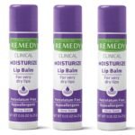 Medline Remedy Clinical Lip Balm, 3 Count, Citrus Scent, Moisturizing, Hydrating, Nourish, Nutrient Rich, Soothing Natural Oils, Revitalize, Comforting, Skin Conditioners, 0.15 oz Stick - Image 2