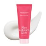 The Face Shop Pink Collagen Wrapping Mask, Peel-Off Facial Mask for Glass Skin, with Vegan PDRN & Rice Extract, Hydrating & Evening Skin Tone, 2.3 fl. oz. - Image 2